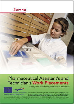 Handbook for Pharmaceutical Technician and Assistant Students - Slovenia