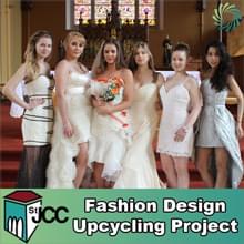 fashion design upcycling project