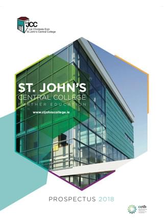St. John's Central College 2018 Prospectus