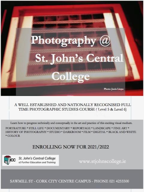 Photography full time courses St. John's Central College